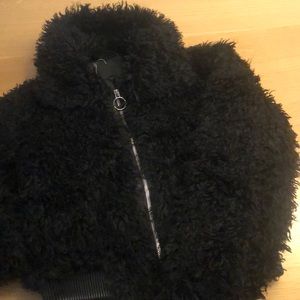 Black Teddy Bear Bomber